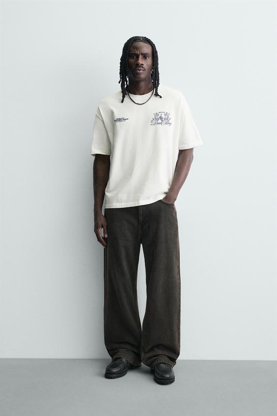 COMBINED PRINTS T-SHIRT from Zara - $39.90