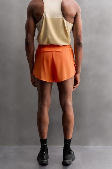 SHORT COURT RUNNING - Orange de Zara - Image 2