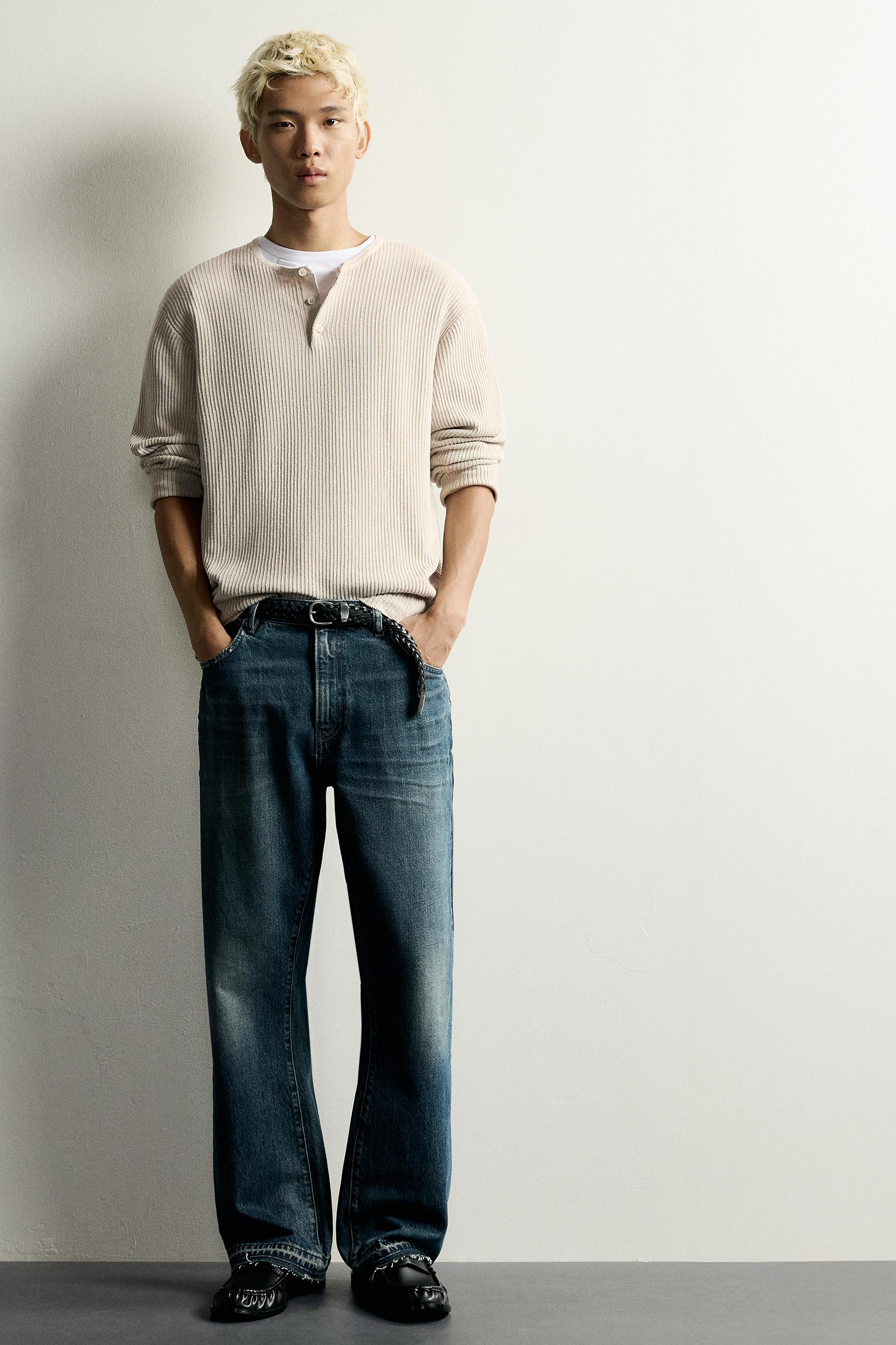 HENLEY KNIT T-SHIRT