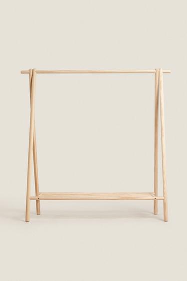 PORTEMANTEAU EN BOIS - Beige clair de Zara