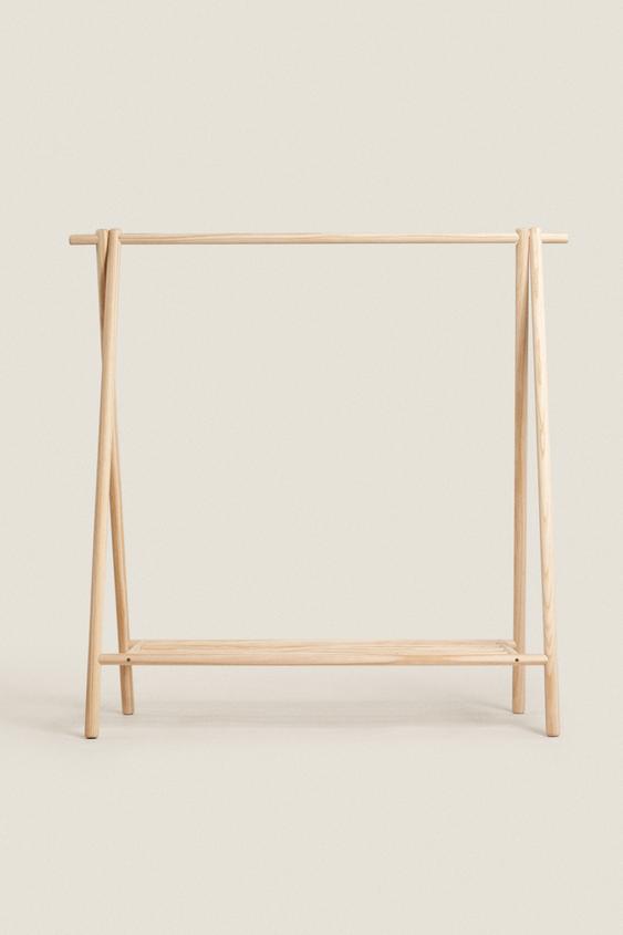 KLEIDERBÜGEL AUS HOLZ - Hellbeige von Zara - Bild 0