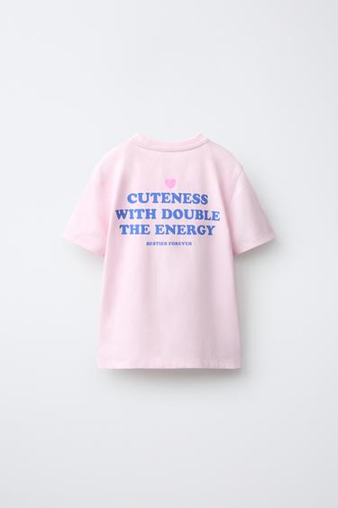 CAMISETA HELLO KITTY AND KUROMI  © SANRIO - Rosa de Zara