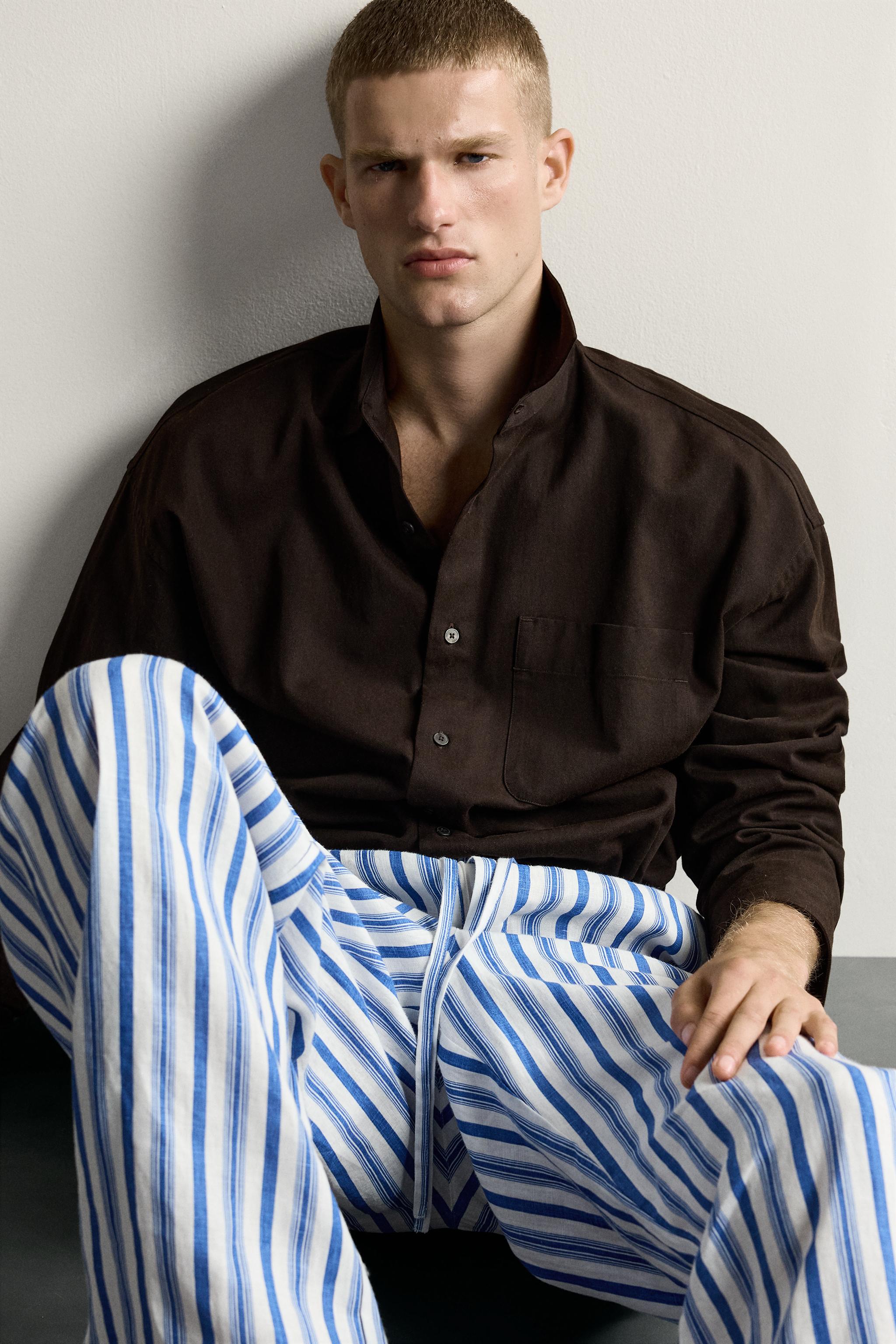 PANTALON RELAXED FIT 100% LIN