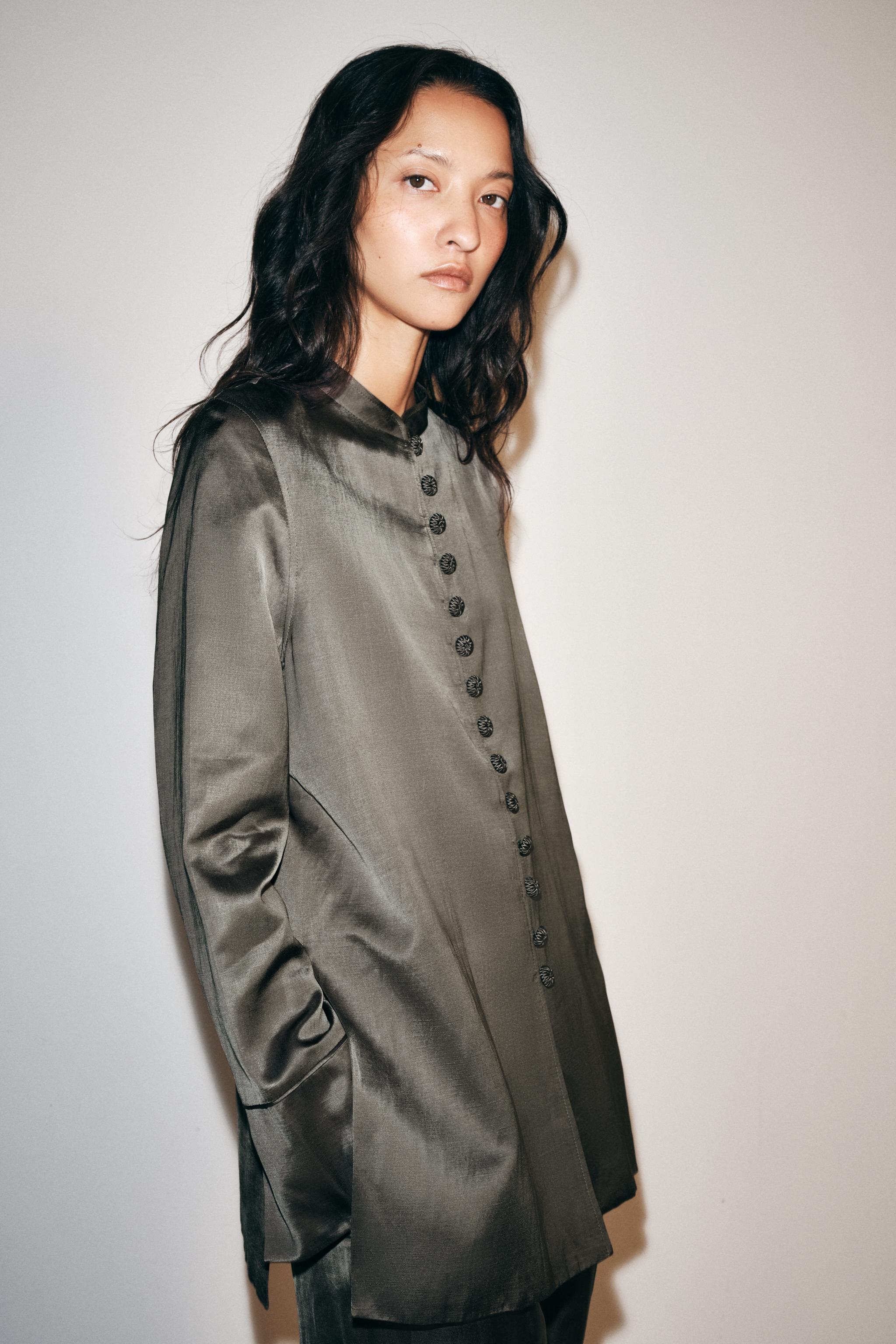 Zw Collection Satin-Finish Jacket by Zara