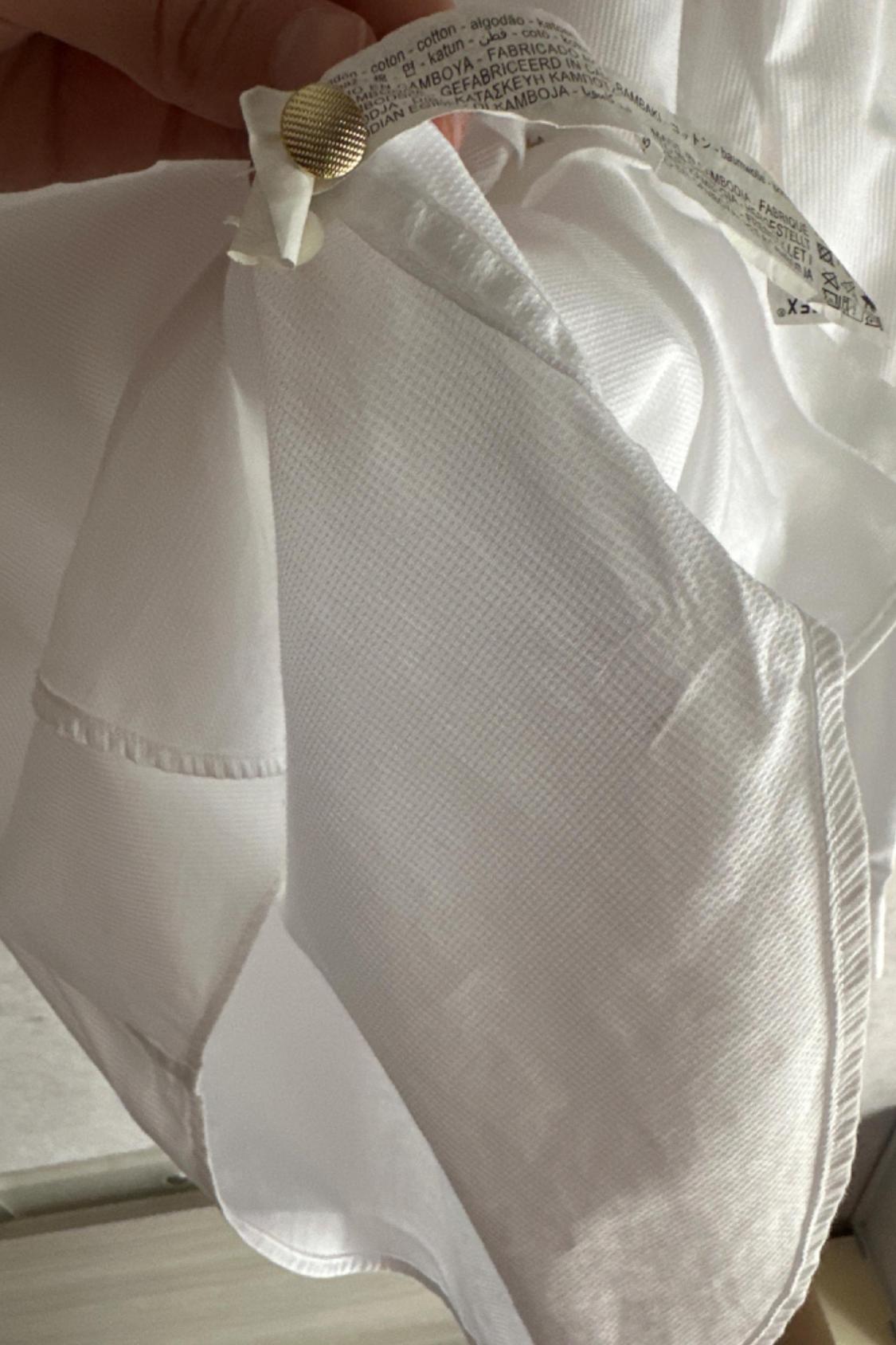 SHIRT WITH CONTRAST BUTTONS - Image 4