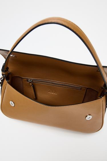 SAC BANDOULIÈRE DOUBLE ANSE - Marron foncé de Zara - Image 6