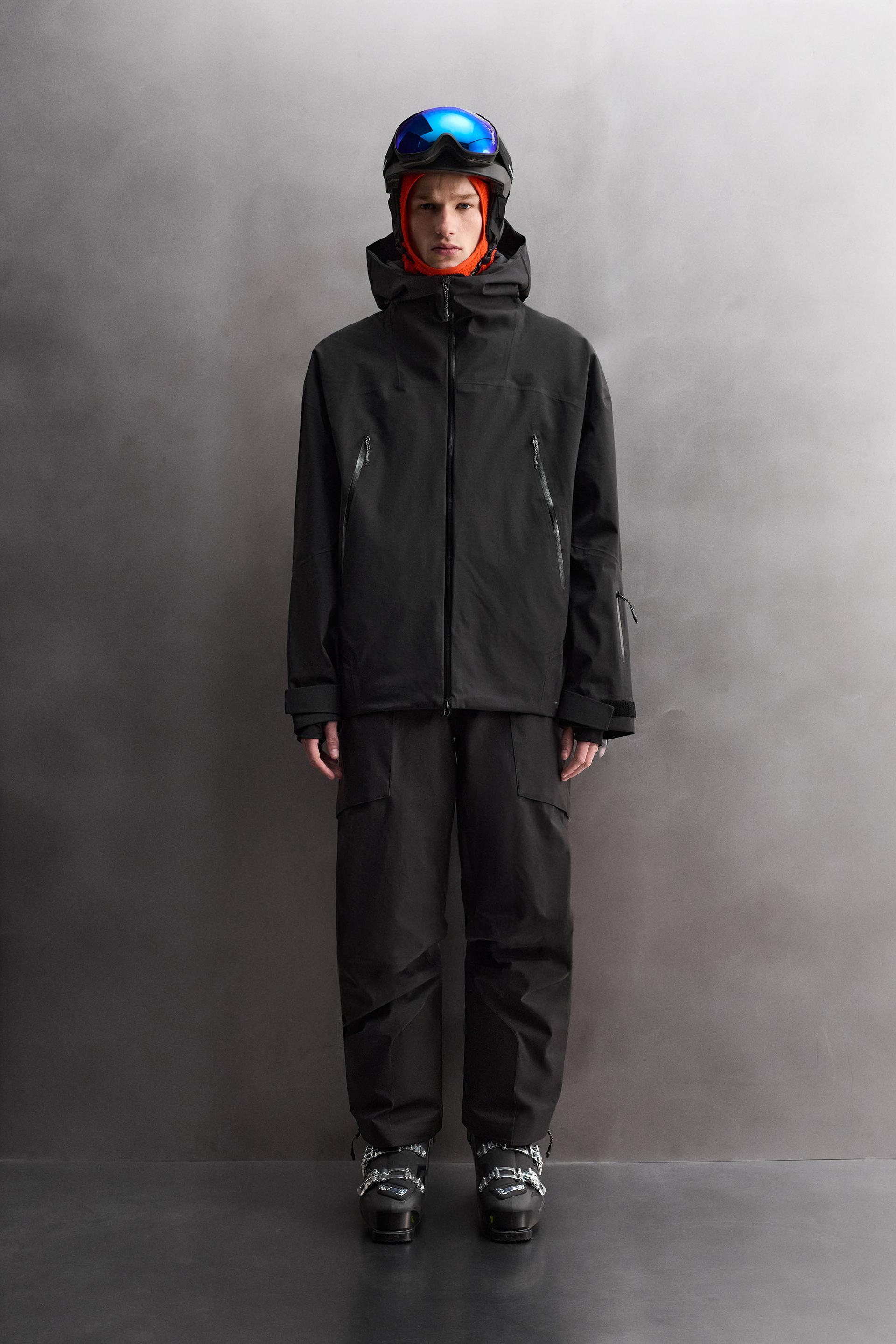 ZARA RECCO WATERPROOF SKI PUFFER JACKET