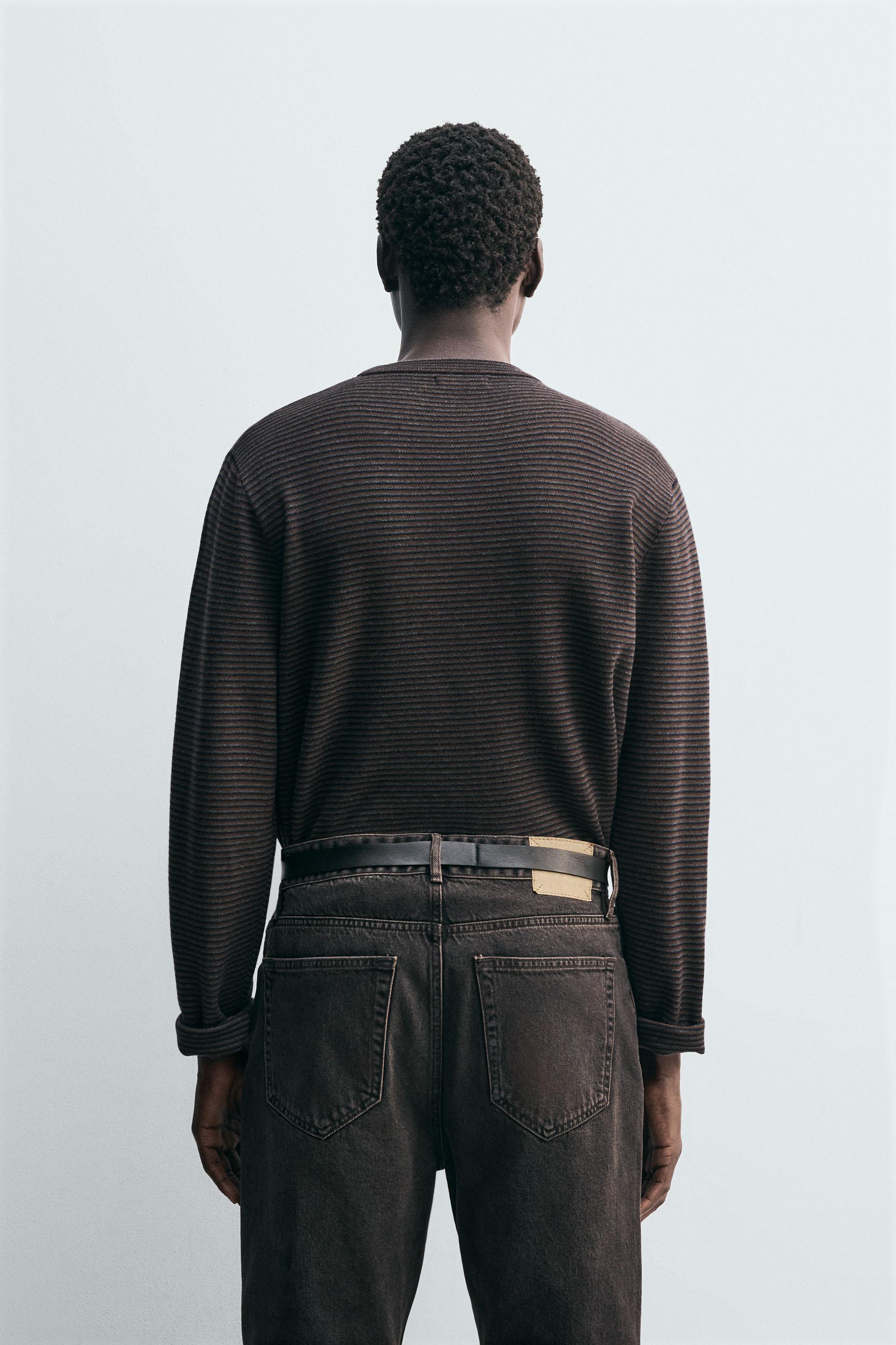 STRIPED JACQUARD SWEATER