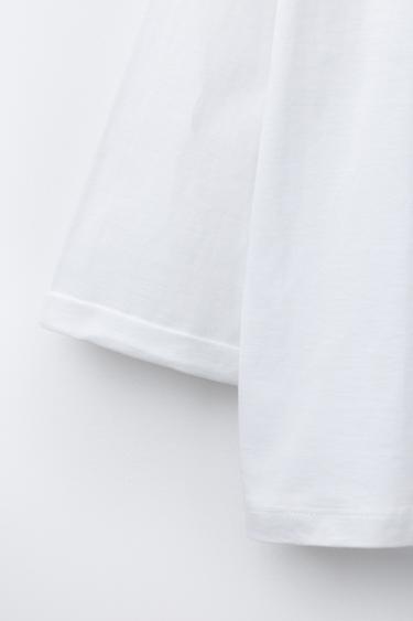 BALLET T-SHIRT - White by Zara - Image 3