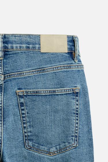 SLIM FIT JEANS - Mid-blue by Zara - Image 7