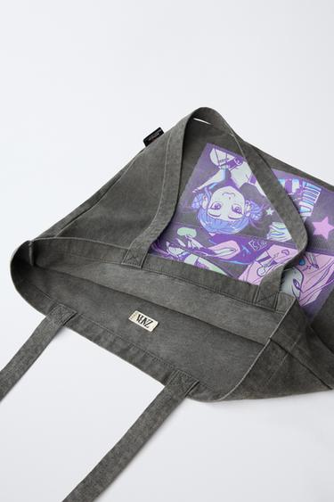 KPOP DEMON HUNTERS™ NETFLIX © TOTE BAG - Black by Zara - Image 3