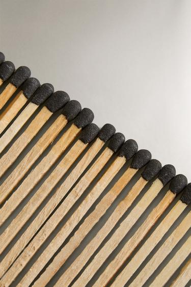 CUIR NUIT SCENTED MATCHES - charcoal grey by Zara - Image 1