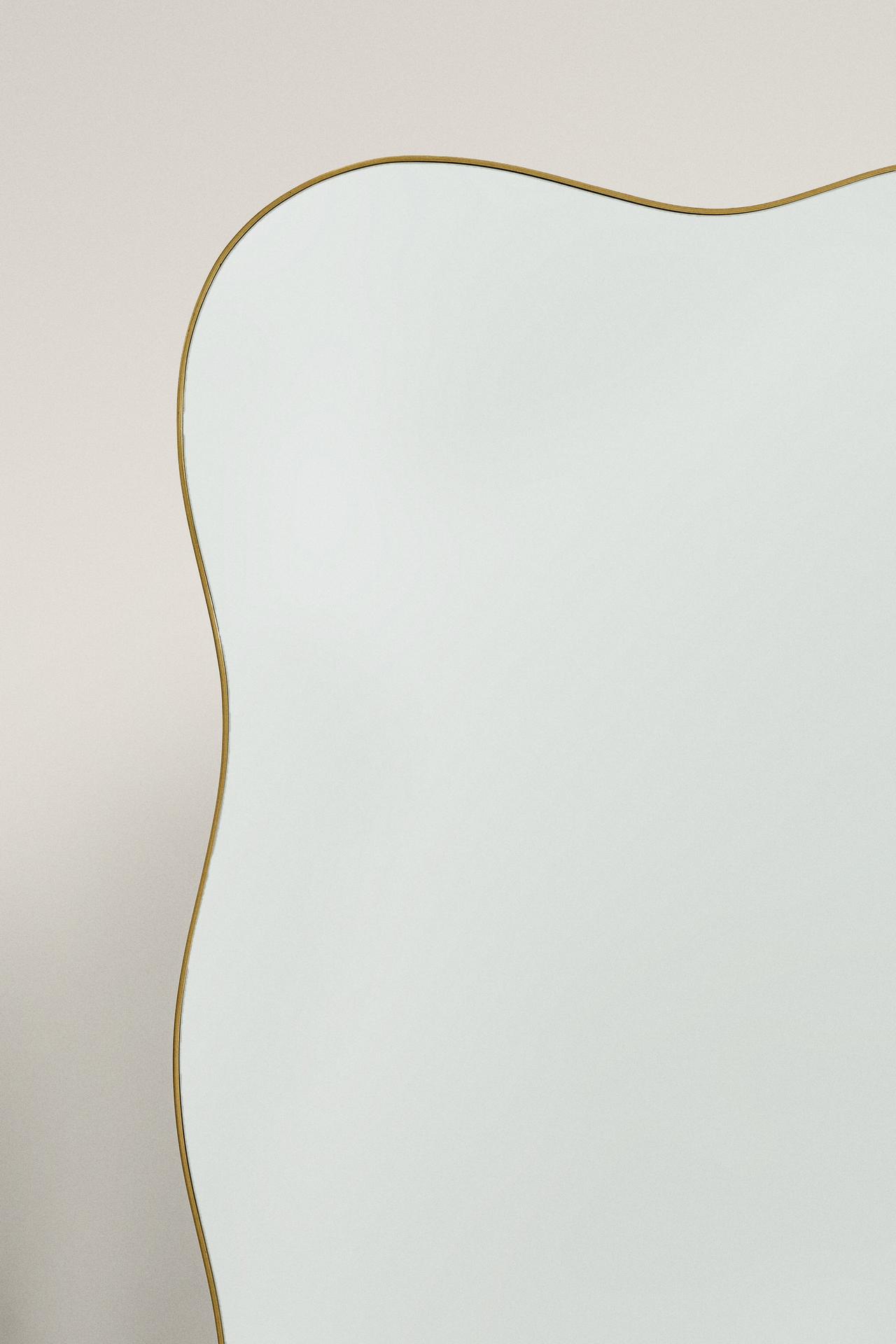 WAVY MIRROR — Golden