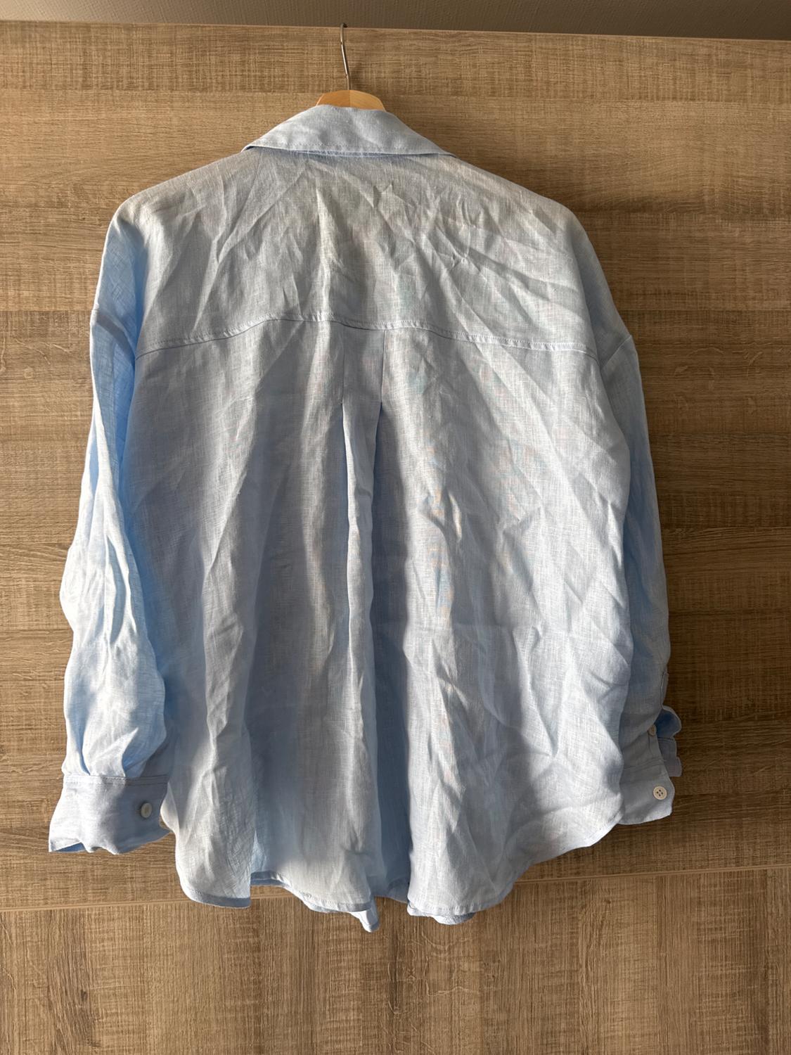 100% LINEN BASIC SHIRT - Image 4