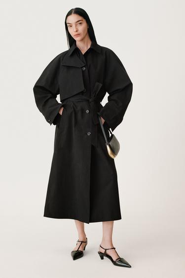 SAC PORTÉ ÉPAULE DÉTAIL MÉTALLIQUE 50E ANNIVERSAIRE - Noir de Zara