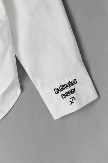 POPLIN SHIRT - White by Zara