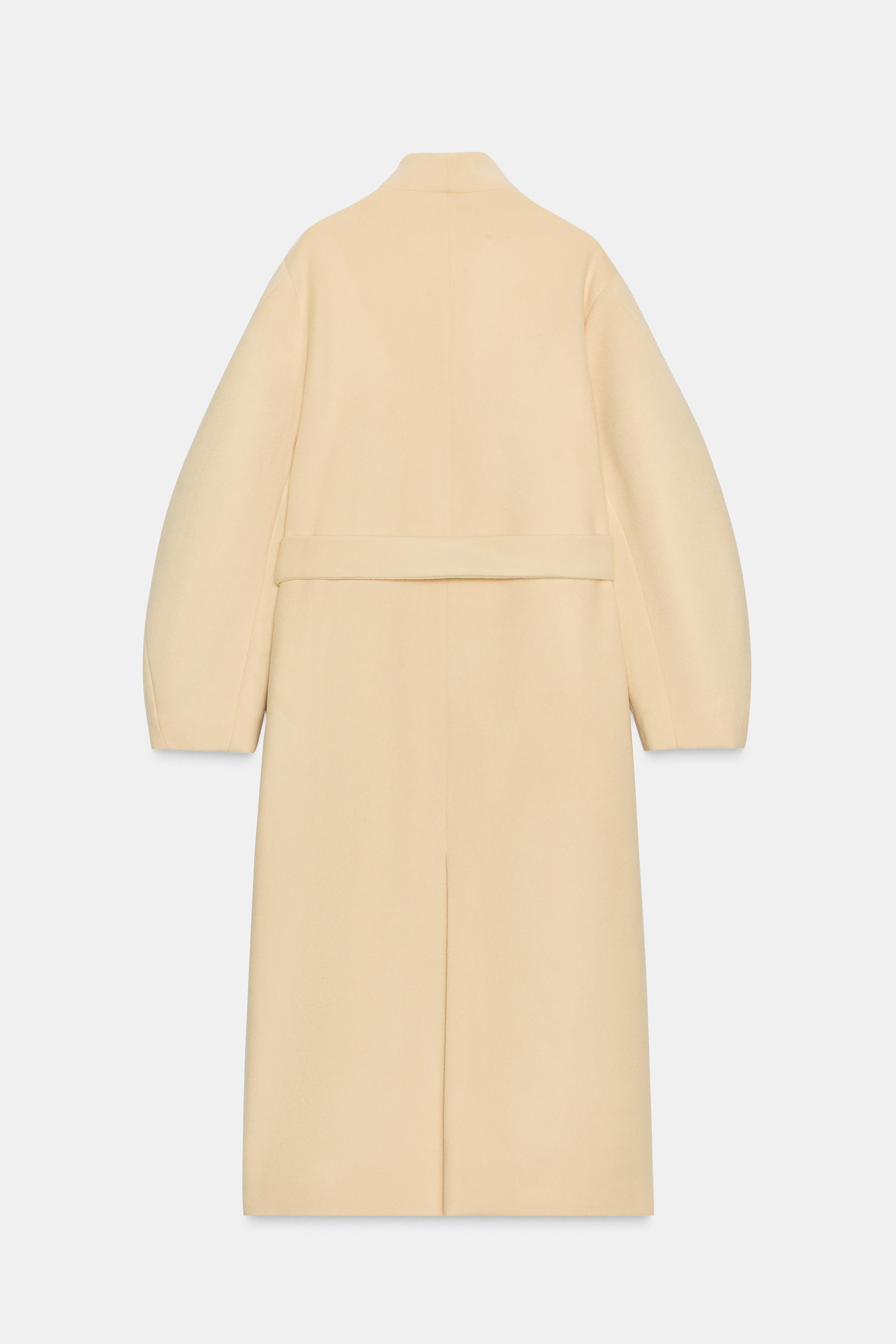 OVERSIZED WOOL BLEND COAT ZW COLLECTION