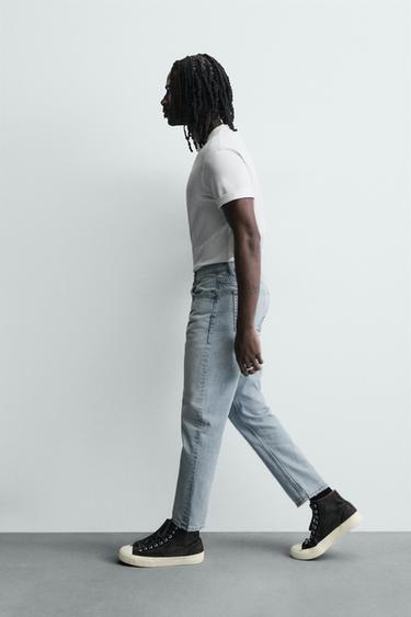 JEAN SLIM COURT - Bleu clair de Zara - Image 4