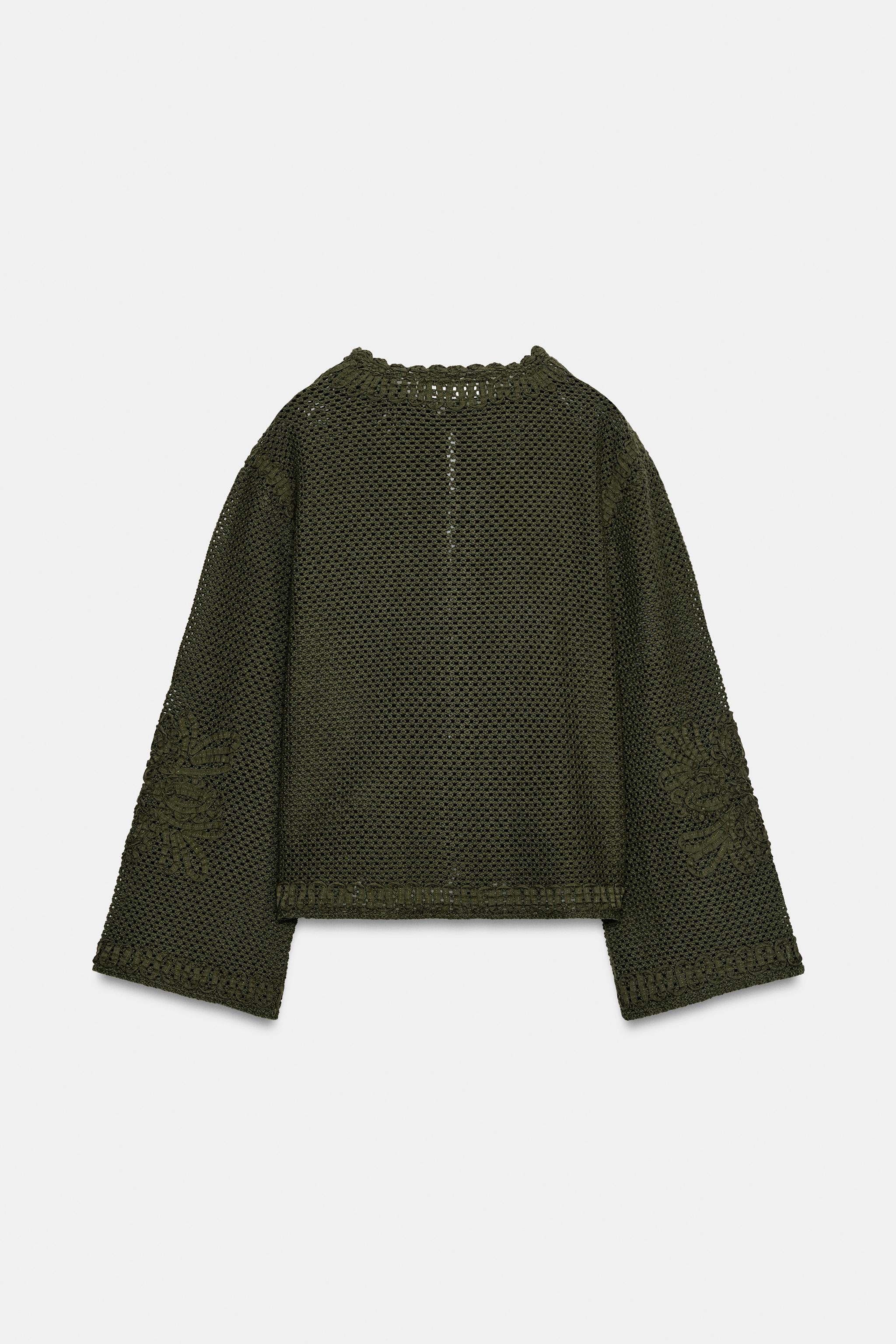 COMBINATION CROCHET JACKET