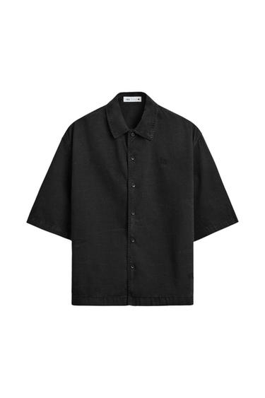 FADED EMBROIDERED SHIRT