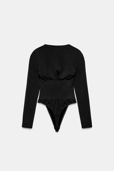 BODY SCULPTED SEAMLESS SKI COLLECTION - Noir de Zara - Image 6