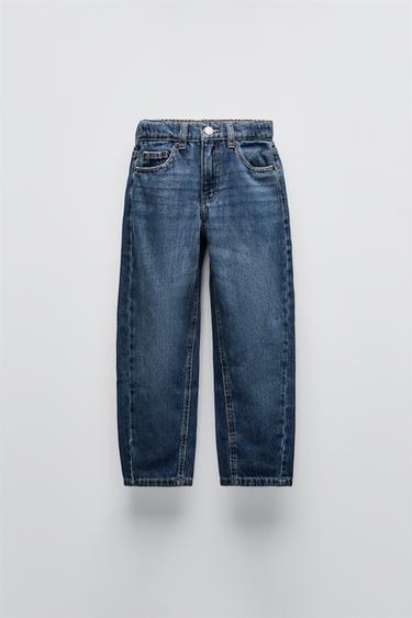 Zara BAGGY FIT JEANS - Blue