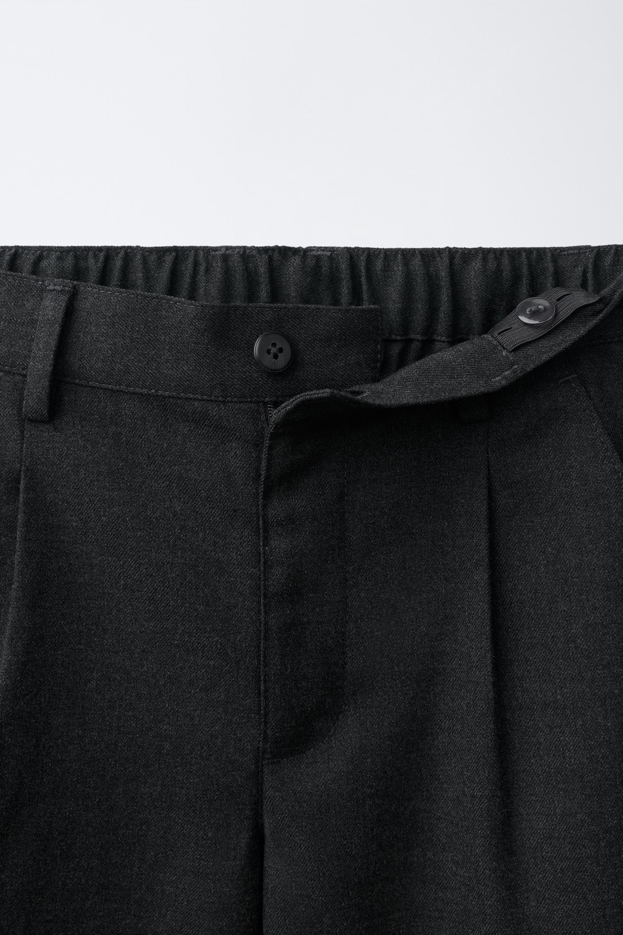 Детские брюки Zara RELAXED SUIT PANTS — фото 3
