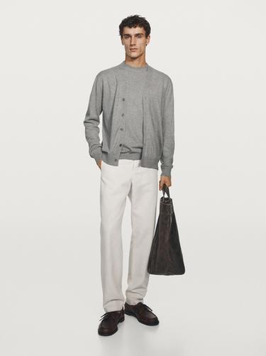 Zara Wool blend knit cardigan - 210