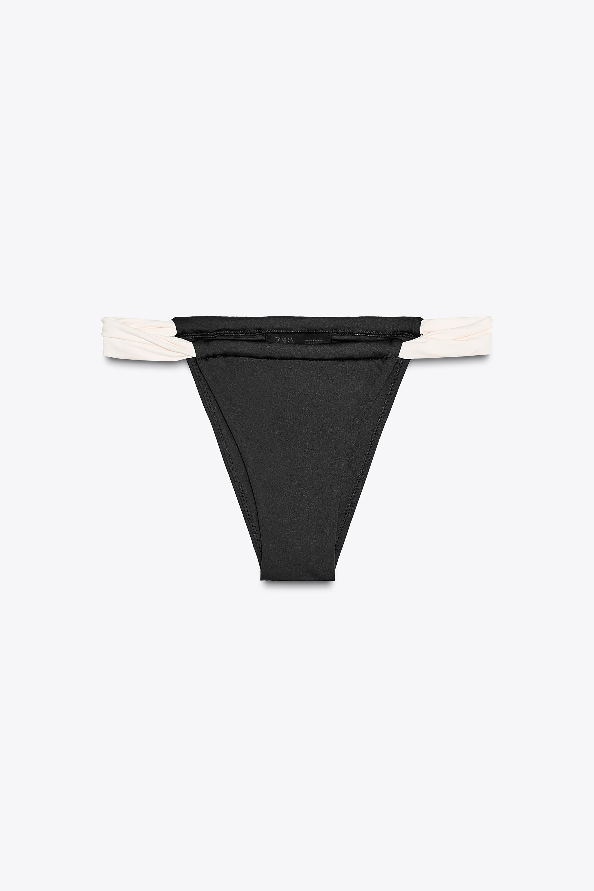 ZARA カーテンストリング ビキニボトム 0167/022 ZARA】カーテンストリング ビキニボトム 0167/022/800 (ZARA