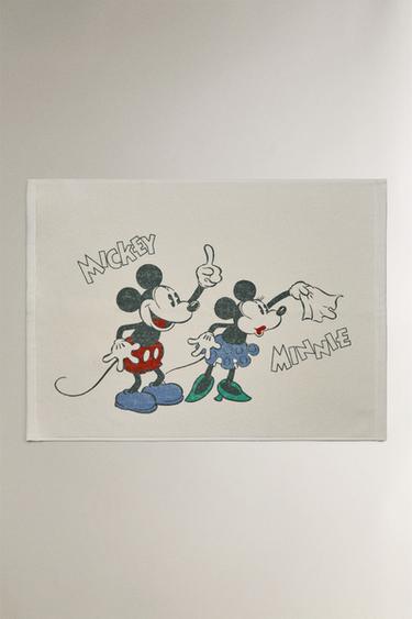 CHILDREN'S MICKEY & MINNIE ©DISNEY BATH MAT - Light beige by Zara