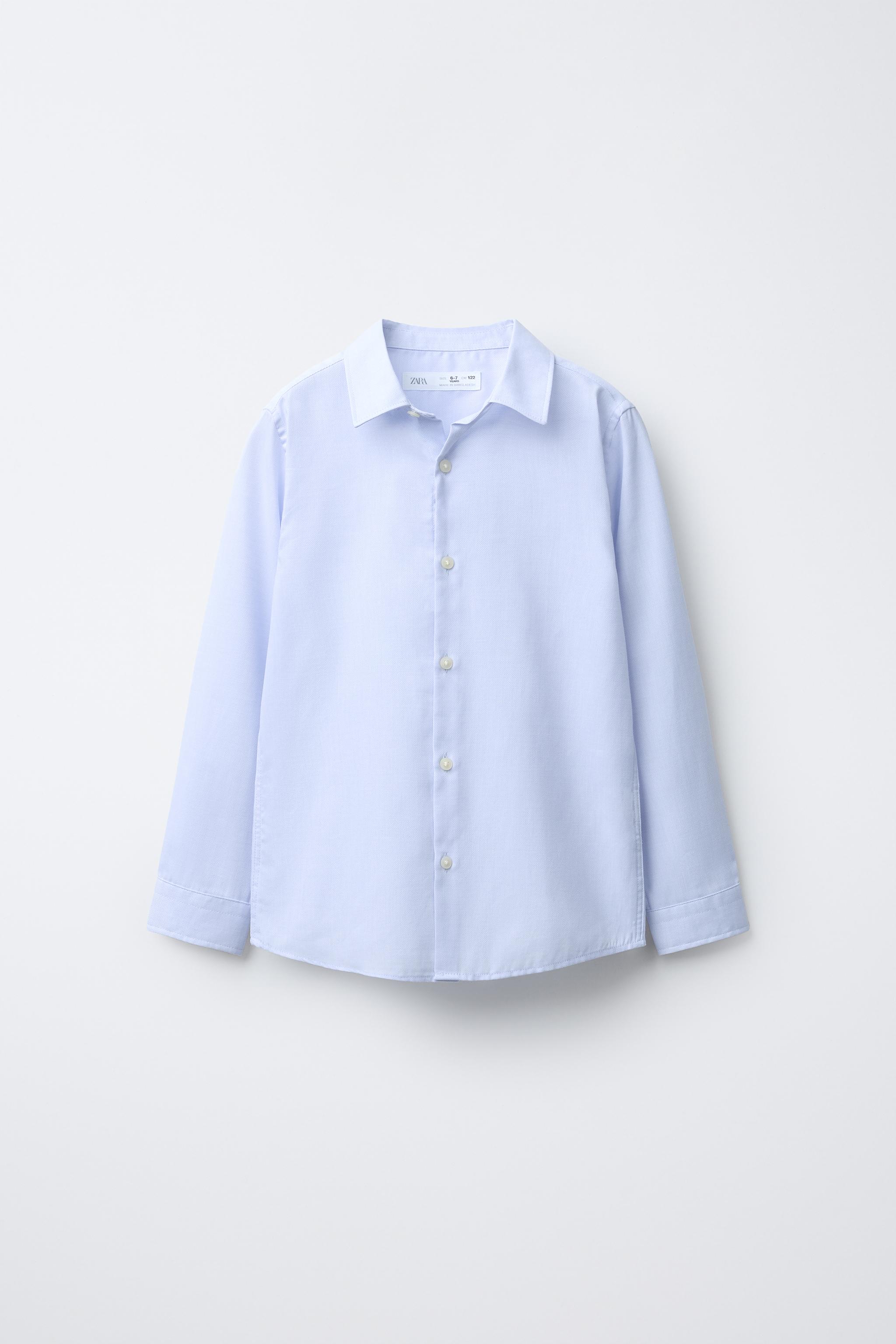 CHEMISE STRUCTURÉE UNIE HABILLÉE