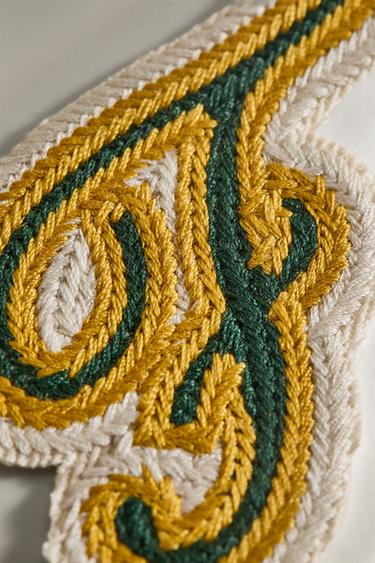 PATCH EN COTON LETTRE F - Multicolore de Zara - Image 1