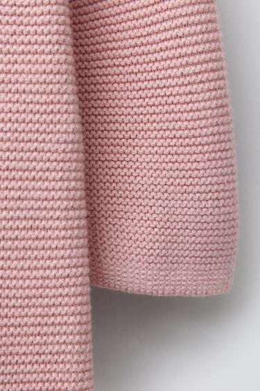 CROCHET KNIT LINKS JUMPSUIT - Mid-pink by Zara - Image 3