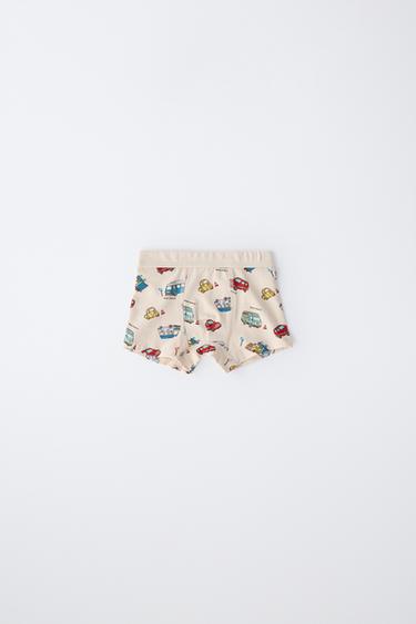 2-6 YEARS/ FIVE-PACK OF CAR BOXERS - Multicoloured by Zara - Image 2