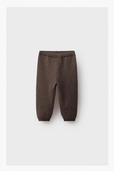 BAGGYBROEK 100% KASJMIER - Bruin van Zara