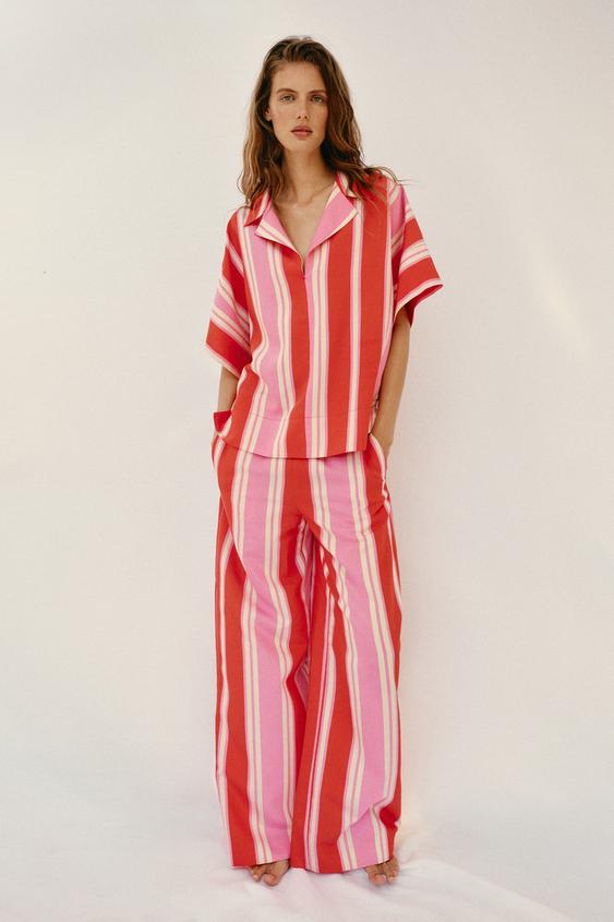 CHEMISE POLO À RAYURES - Multicolore de Zara - Image 5