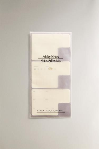 LOT NOTES ADHÉSIVES - Bordeaux de Zara - Image 4