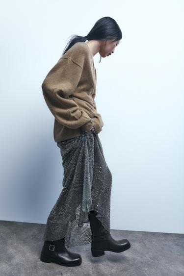 bottines motard zara