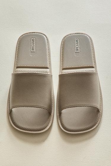 MULES PANTOUFLES À BOUT OUVERT SALLE DE BAIN - Vert de Zara - Image 6