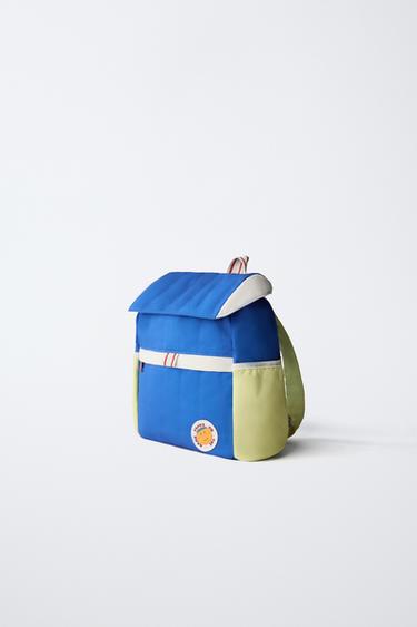 MULTICOLOURED BACKPACK - Blue by Zara - Image 1