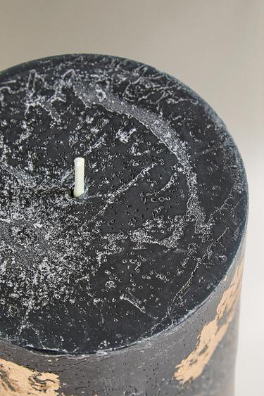 WINTER CYPRESS LARGE CYLINDER SCENTED CANDLE - whisky by Zara - Image 2
