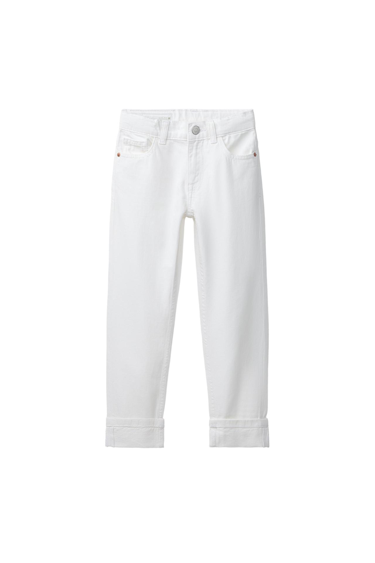 STRAIGHT LEG JEANS — White