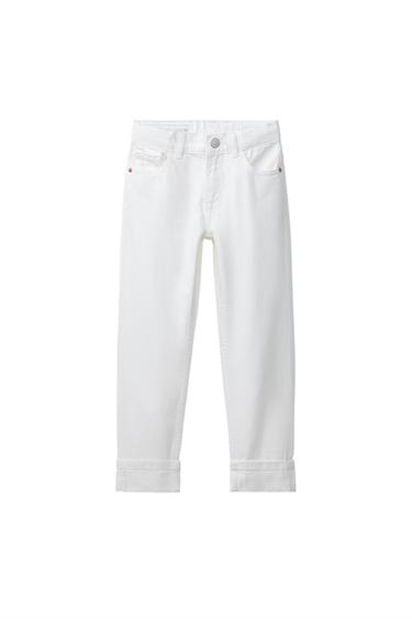 JEANS STRAIGHT - Bianco di Zara