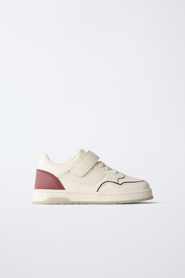 CONTRAST SNEAKERS - White by Zara