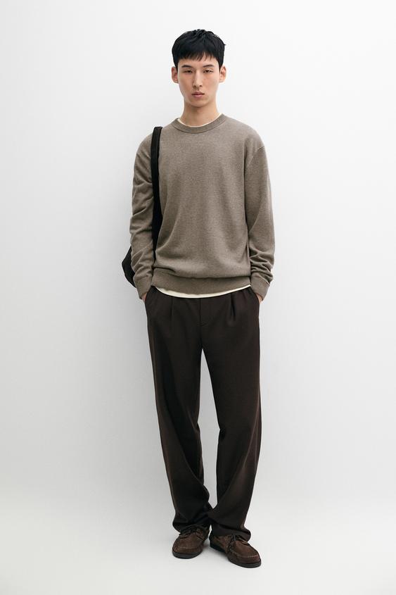 Zara Cotton blend knit sweater - 548 - Image 0