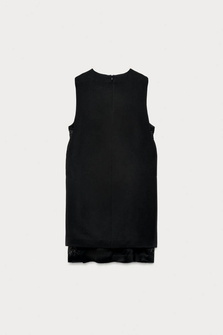 Vestido corto con cuentas MARISA BERENSON X ZARA 3