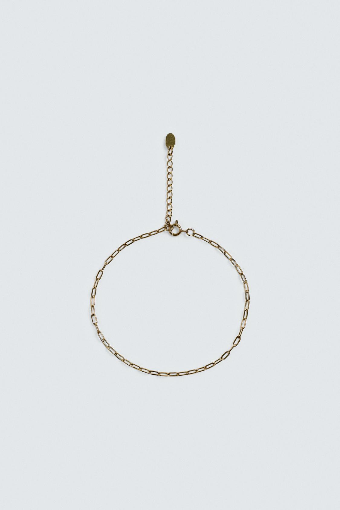 БРАСЛЕТ ИЗ МЕТАЛЛИЧЕСКИХ ЗВЕНЬЕВ ZARA