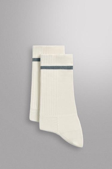 RUNNING SOCKS 2-PACK - Butter by Zara