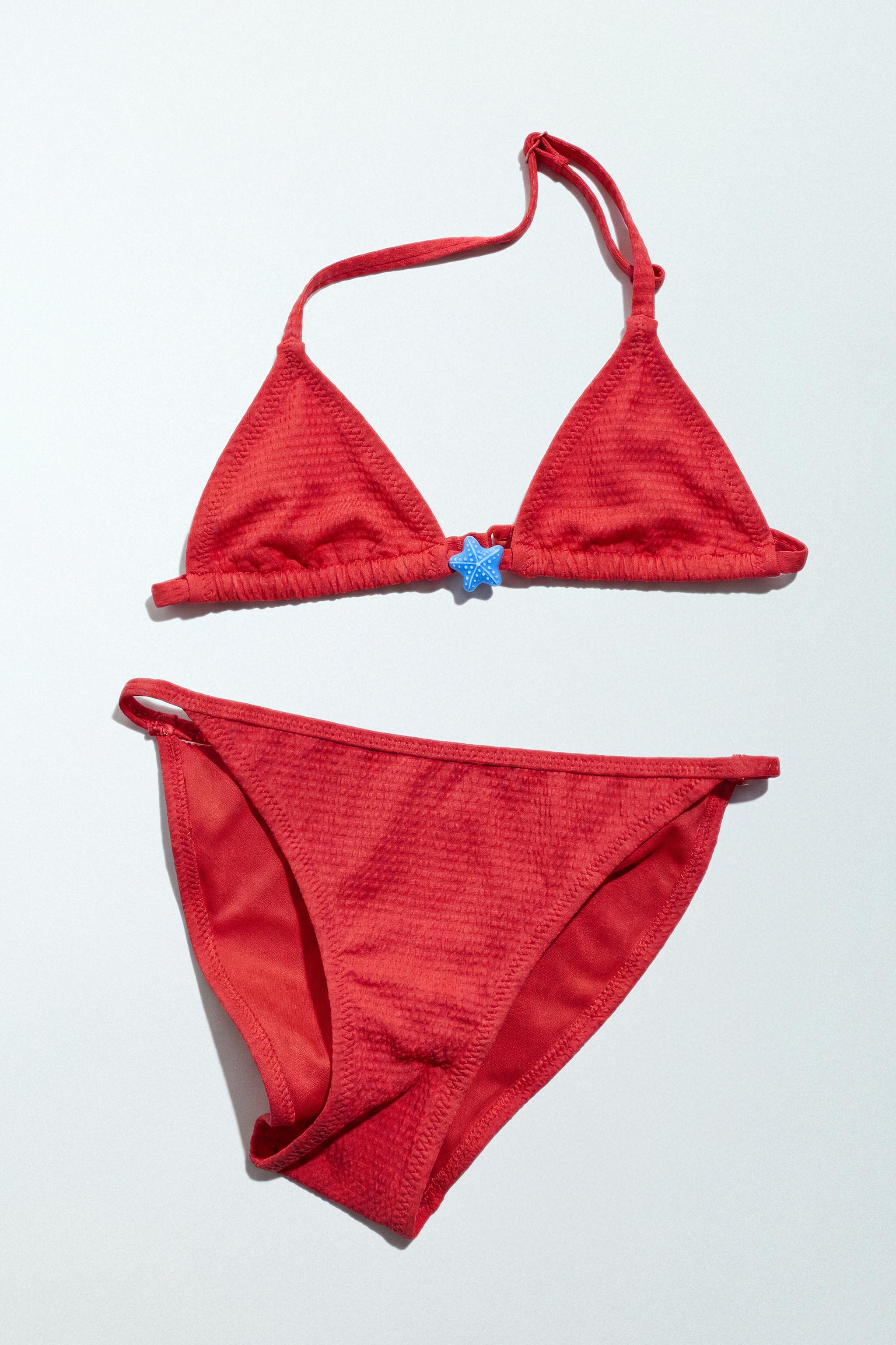 6-14 YEARS / STARFISH BIKINI — Red