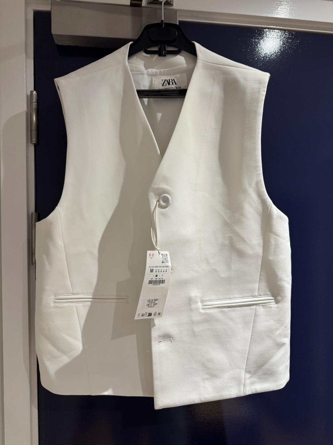 RELAXED FIT SUIT WAISTCOAT